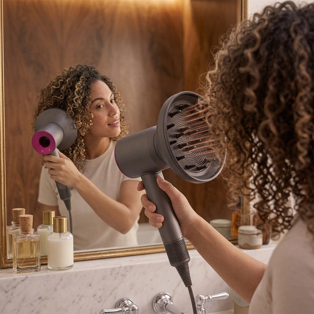 Secador de pelo profesional con cabezales imantados IonDry
