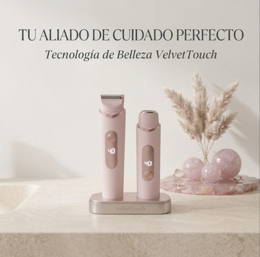 Depiladora eléctrica 2 en 1 VelvetTouch™