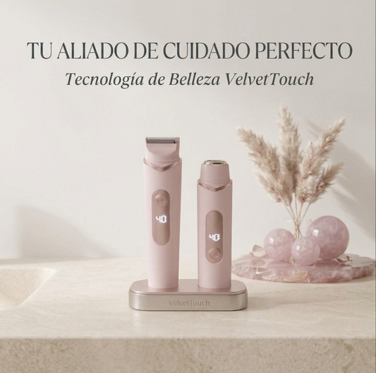 Depiladora eléctrica 2 en 1 VelvetTouch™