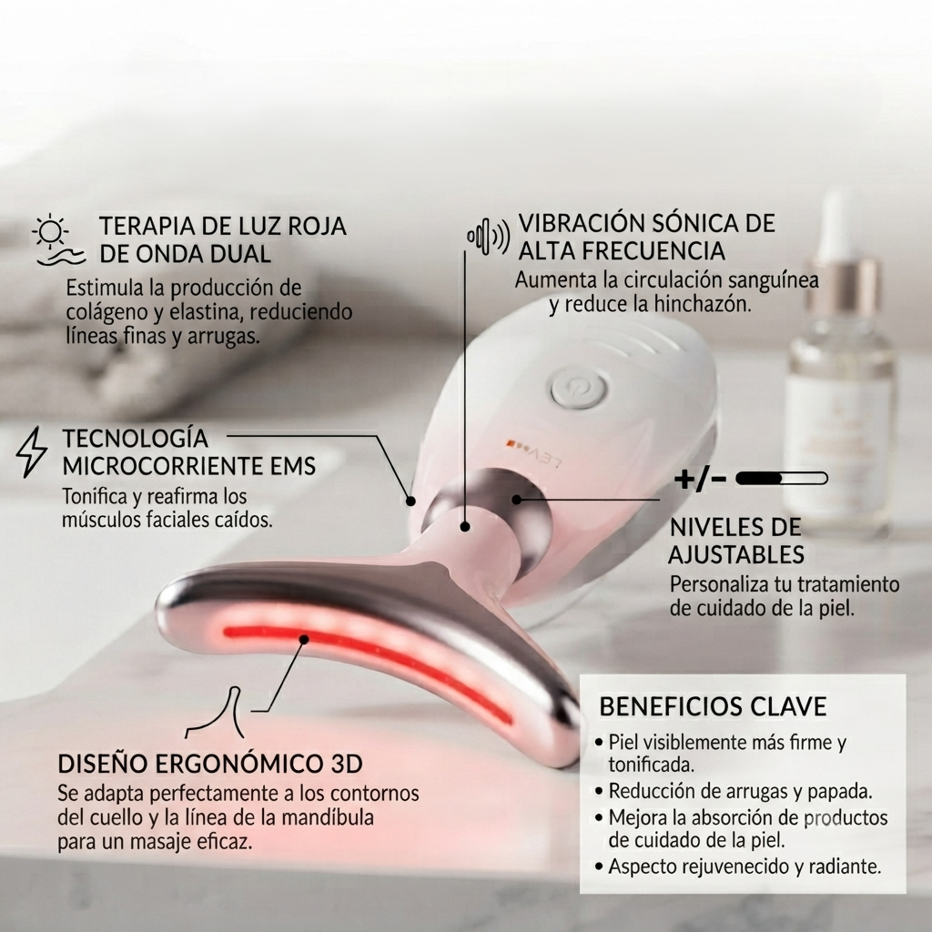 Masajeador de cuello LED NeoFirm