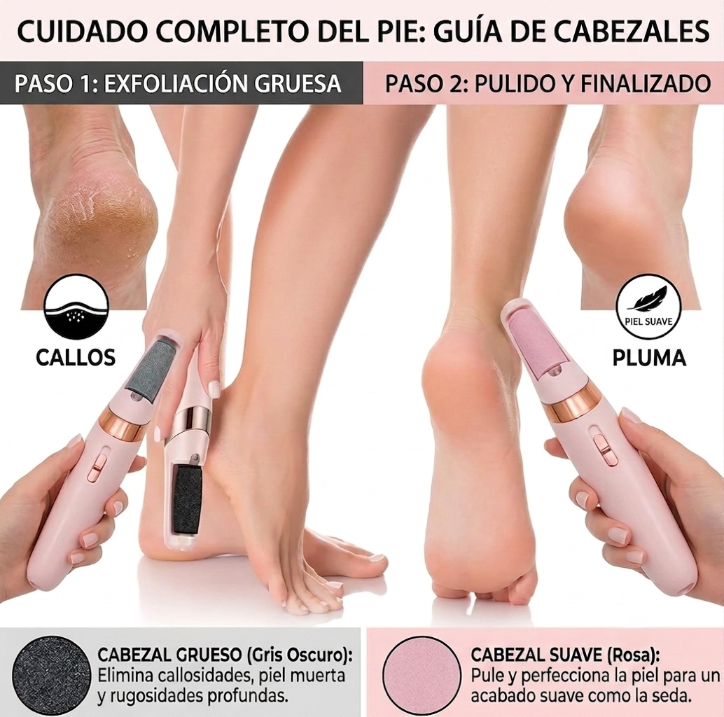 Lima de pies eléctrica VelvetFoot
